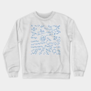 Chemistry Atoms, Shapes, Reactions and Structures Crewneck Sweatshirt